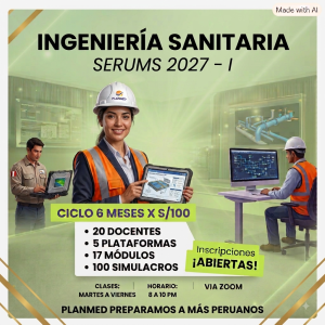 SERUMS ING. SANITARIA 2027 - I