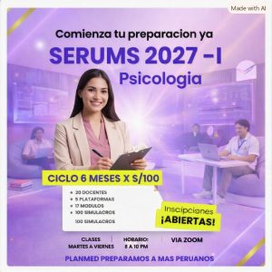 SERUMS PSICOLOGIA 2027 - I